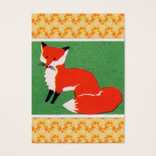 Imprimé Red Fox vintage (Devant)