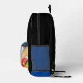 Imprimé Retour À L'École Impression Couper Le Sac À Dos (Droite)