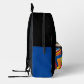 Imprimé Retour À L'École Impression Couper Le Sac À Dos (Gauche)