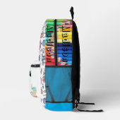 Imprimé Retour à l'école Sac à dos pour enfants (Droite)