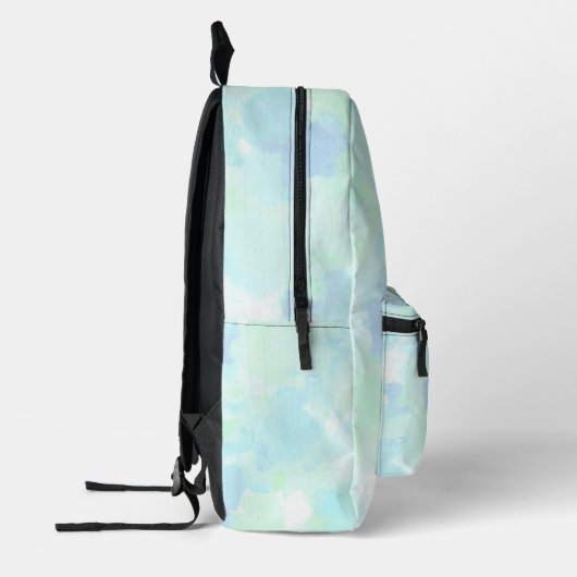 Imprimé Sac à dos à Cravate Monogram Girly Pastel (Gauche)