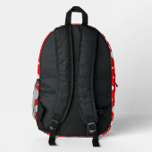 Imprimé Sac à dos à points rouges (Verso)