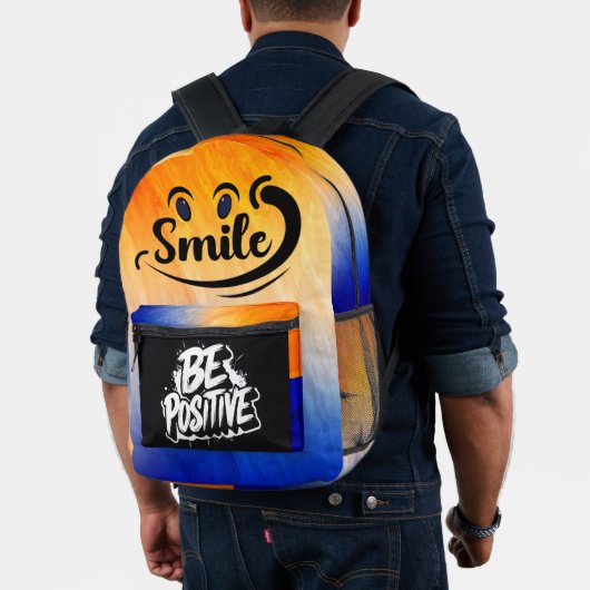 Imprimé sac à dos aquarelle mignon rose jolie école (Insitu (Modèle))