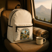 Imprimé Sac à dos Aventure "Live for the Journey"