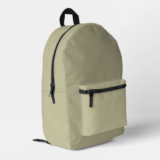 Imprimé Sac à dos beige gris (Coin arrière gauche)