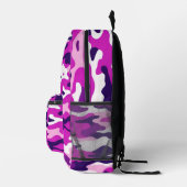 Imprimé Sac à dos Camo Fille Rose (Droite)