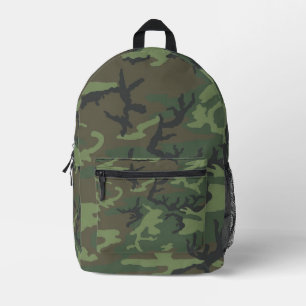 Imprimé Sac à dos Camouflage M81