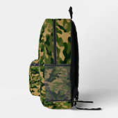 Imprimé Sac à dos camouflage vert moderne – Armée Premium (Droite)