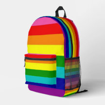 Sac à dos coloré de fierté LGBTQ arc-en-ciel pour