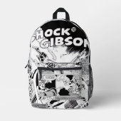 Imprimé Sac à dos Comics 'SHOCK Gibson' (Recto)