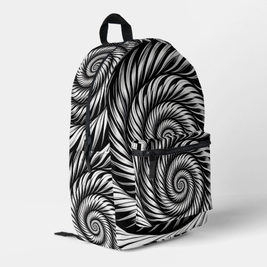 Imprimé Sac à dos Conception Contemporaine (Coin arrière gauche)