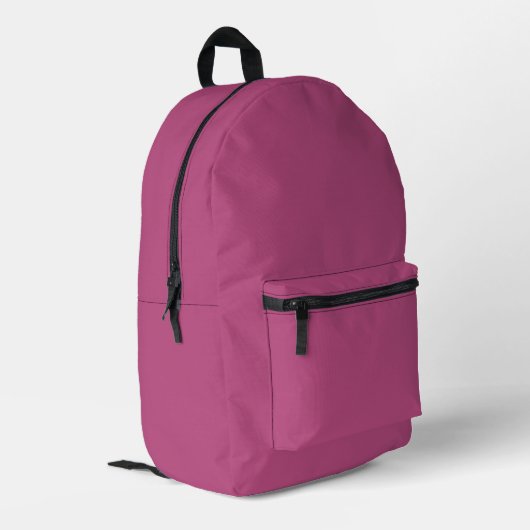 Imprimé Sac à dos couleur baie violette rose tendance impr (Coin arrière gauche)