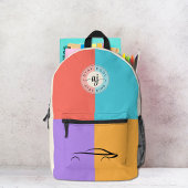 Imprimé Sac à dos couleur moderne - Restez Cool Restez en 