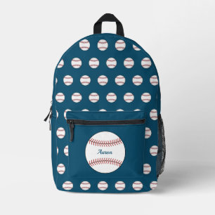 Imprimé Sac à dos de baseball personnalisé