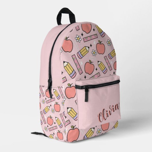 Imprimé Sac à dos de charme de classe (Coin arrière gauche)