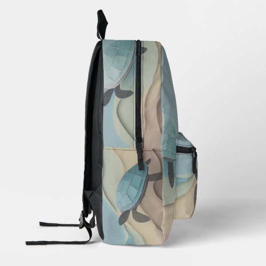 Imprimé Sac à dos de conception Tortues (Gauche)