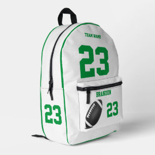Imprimé Sac à dos de football école secondaire Gw