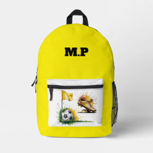 Imprimé Sac à dos de football personnalisé - Sac à dos de