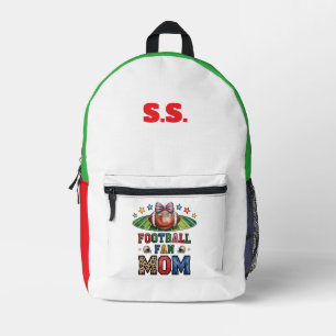 Imprimé Sac à dos de football personnalisé - Sac à dos de