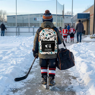 Imprimé Sac à dos de hockey