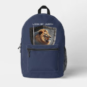 Imprimé Sac À Dos De L'Armure Chrétienne Lion De Juda (Recto)