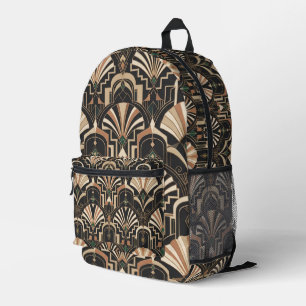 Imprimé Sac à dos de luxe Art Déco
