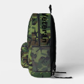 Imprimé Sac à dos de soldat américain (Droite)