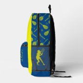 Imprimé Sac à dos de tennis de design U.S.A (Droite)