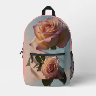 Imprimé Sac à dos de tournesol mauve - Coucher de soleil e