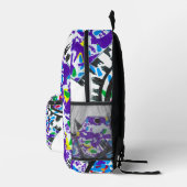 Imprimé Sac à dos "Deco Cogs" de MaryZimmermanDesigns (Droite)