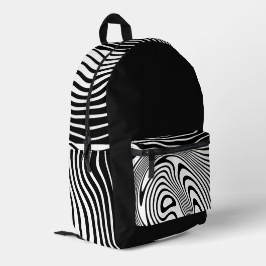 Imprimé Sac à dos design ZEBRA (Coin arrière gauche)