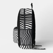 Imprimé Sac à dos design ZEBRA (Droite)