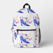 Imprimé Sac à dos d'impression couleur tigre (Recto)