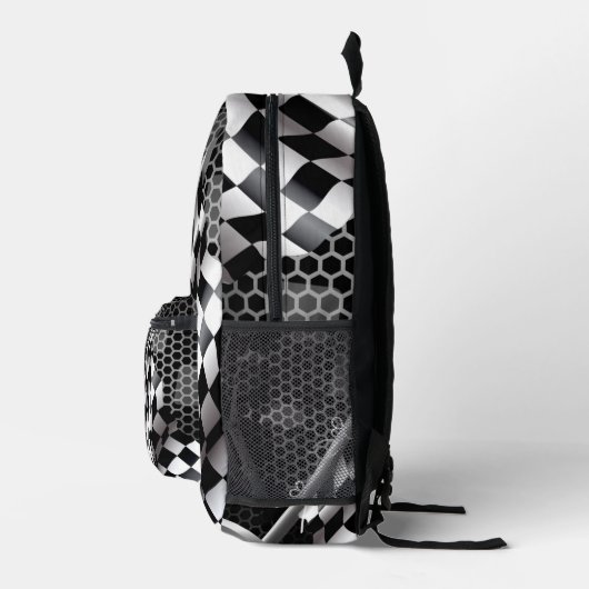 Imprimé Sac à dos du drapeau de course (Droite)