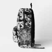 Imprimé Sac à dos en cuir et vache à imprimer Nom personna (Droite)