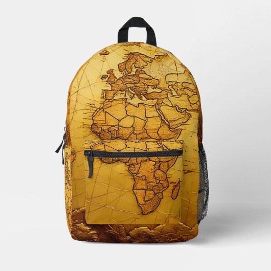 Imprimé Sac à dos en cuir prêt à l'aventure (Recto)