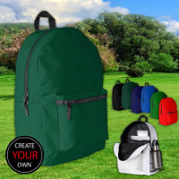 Sac à dos en pin vert foncé, sac / Personnaliser
