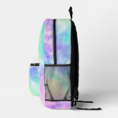 Imprimé Sac à dos en teinture Rainbow Pastel personnalisab (Droite)