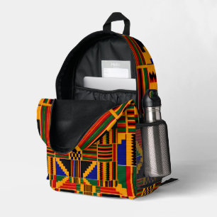 Imprimé Sac à dos en tissu Kente