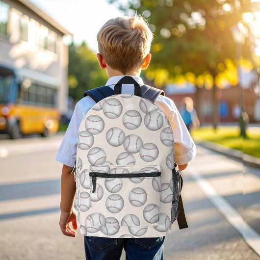Imprimé Sac À Dos Enfant Motif Baseball