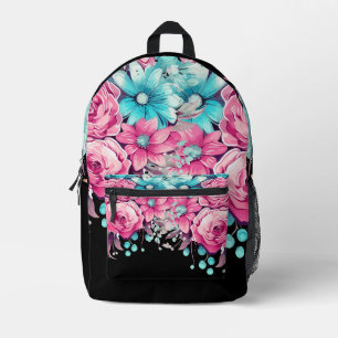 Imprimé Sac à dos floral élégant et moderne