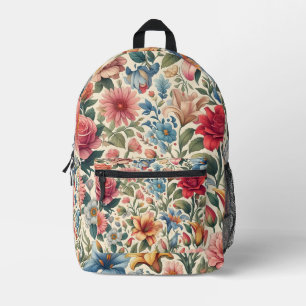 Imprimé Sac à dos Floral moderne
