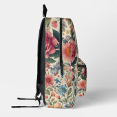 Imprimé Sac à dos Floral moderne (Gauche)