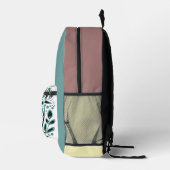 Imprimé Sac à dos floral pour fille (Droite)