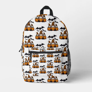 Imprimé Sac à dos Gnome Halloween