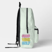 Imprimé Sac à dos Good Vibes Only  (Gauche)