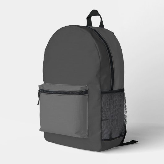 Imprimé Sac à dos gris multicolore (Coin arrière droit)