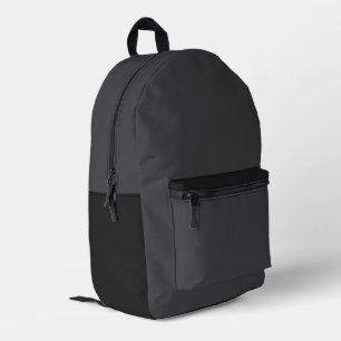 Imprimé Sac à dos gris multicolore