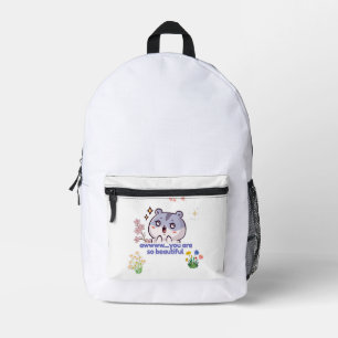 Imprimé Sac à dos hamster esthétique mignon