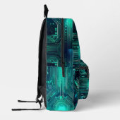 Imprimé Sac à dos inspiré de la technologie de carte de ci (Gauche)